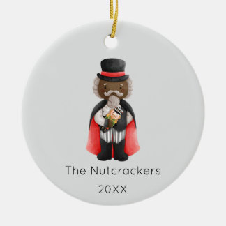 Adorno De Cerámica Navidades de Nutcracker Drosselmeyer