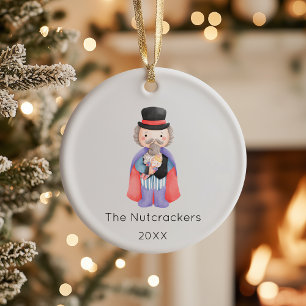 Adorno De Cerámica Navidades de Nutcracker Drosselmeyer