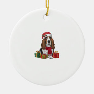 Adorno De Cerámica Navidades de perrito de la zona metropolitana Fies