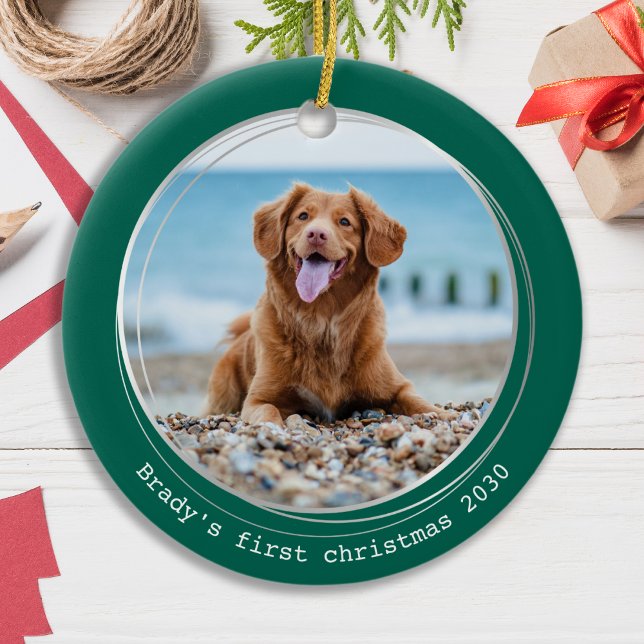 Adorno De Cerámica Navidades de Perro Perro Personalizados con Mascot (Subido por el creador)