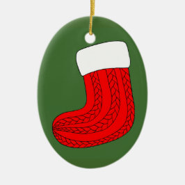 Adorno De Cerámica Navidades de pie