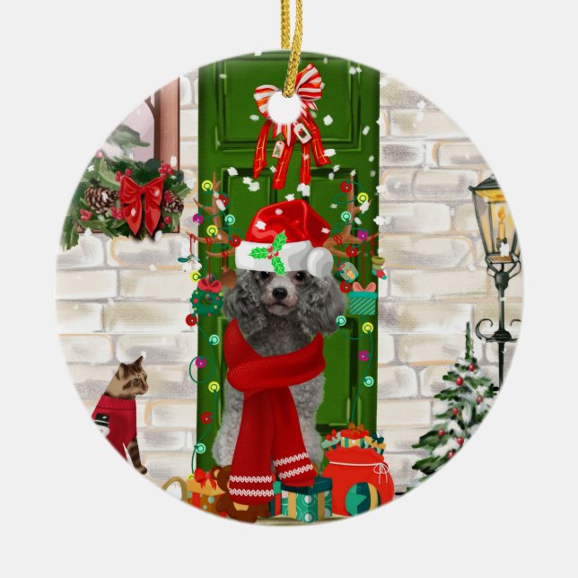 Adorno De Cerámica Navidades de podle (Frente)