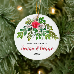 Adorno De Cerámica Navidades de primer nivel personalizados como nonn