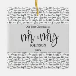 Adorno De Cerámica Navidades de primera clase personalizadas boda de 