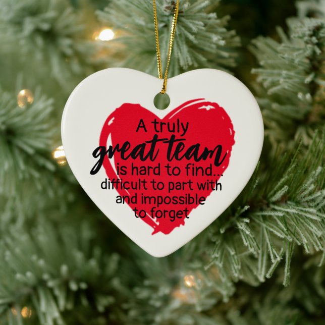 Adorno De Cerámica Navidades de regalo de equipo (Árbol)