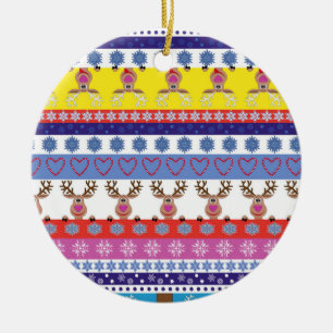 Adorno De Cerámica navidades de renos