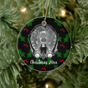 Adorno De Cerámica Navidades de resonancia magnética cerebral