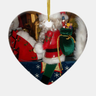 Adorno De Cerámica Navidades de Santa Claus decorados Imprimir/Diseño