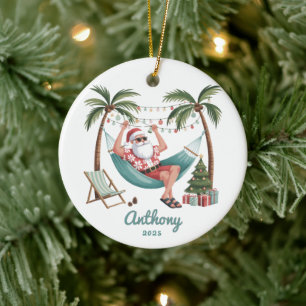 Adorno De Cerámica Navidades de Santa Cruz