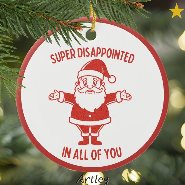 Adorno De Cerámica Navidades de Santa María de estilo retro decepcion (Subido por el creador)