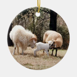 Adorno De Cerámica Navidades de una granja