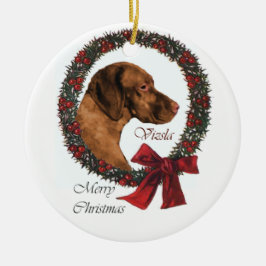 Adorno De Cerámica Navidades de Vizsla
