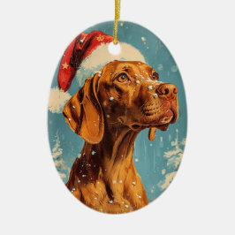 Adorno De Cerámica Navidades de Vizsla