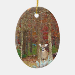 Adorno De Cerámica Navidades Deer