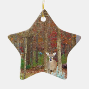 Adorno De Cerámica Navidades Deer
