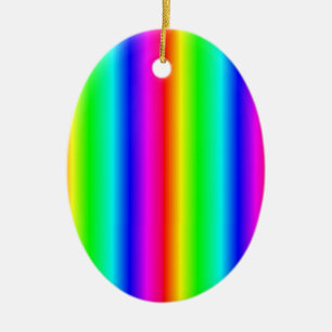 Adorno De Cerámica Navidades del arcoiris LGBTQ