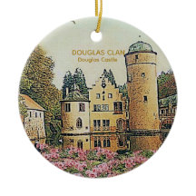 Navidades del Castillo de Douglas Clan en Escocia 
