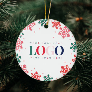 Adorno De Cerámica Navidades del logotipo comercial de la empresa Per