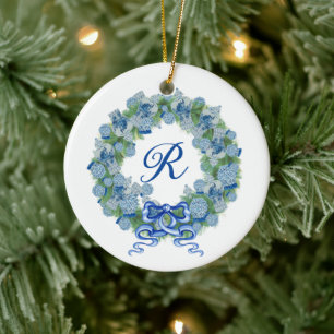 Adorno De Cerámica Navidades del Monograma Ginger Jar Jars Chinoiseri