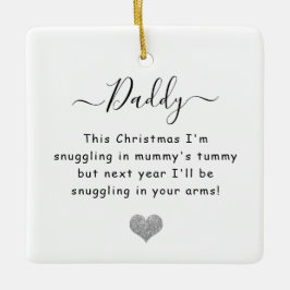 Adorno De Cerámica Navidades del padre mozo para ser