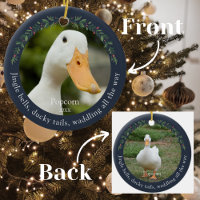 Navidades del pato Mascota de Navy Jingle Bells