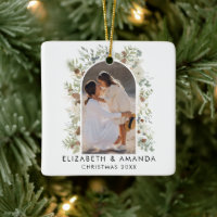 Navidades del Personalizado de Eucalyptus Greenery