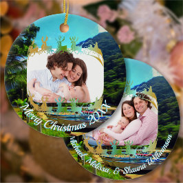 Adorno De Cerámica Navidades del río Mismaloya 0350