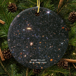Adorno De Cerámica Navidades del Telescopio Espacial WLM James Webb H