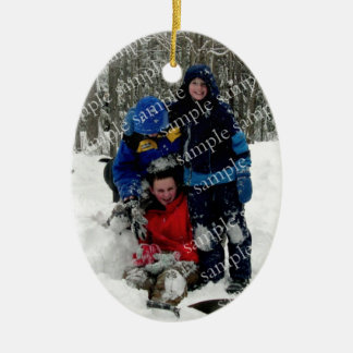 Adorno De Cerámica Navidades Día de la foto Keepsake