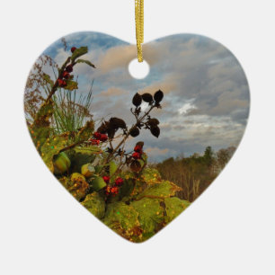 Adorno De Cerámica Navidades elegantes de Holly,