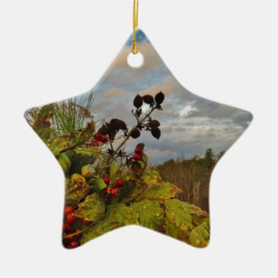 Adorno De Cerámica Navidades elegantes de Holly,