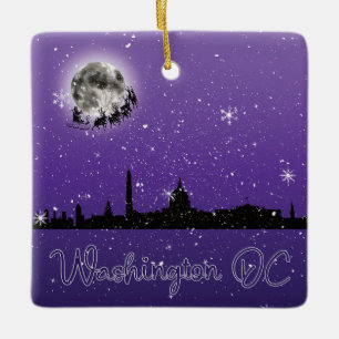 Adorno De Cerámica Navidades en Washington DC