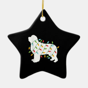 Adorno De Cerámica Navidades encienden regalos de recién fundados a