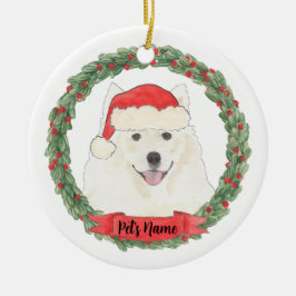 Adorno De Cerámica Navidades esquimales estadounidenses personalizado