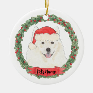 Adorno De Cerámica Navidades esquimales estadounidenses personalizado