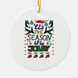 Adorno De Cerámica Navidades Esta Temporada