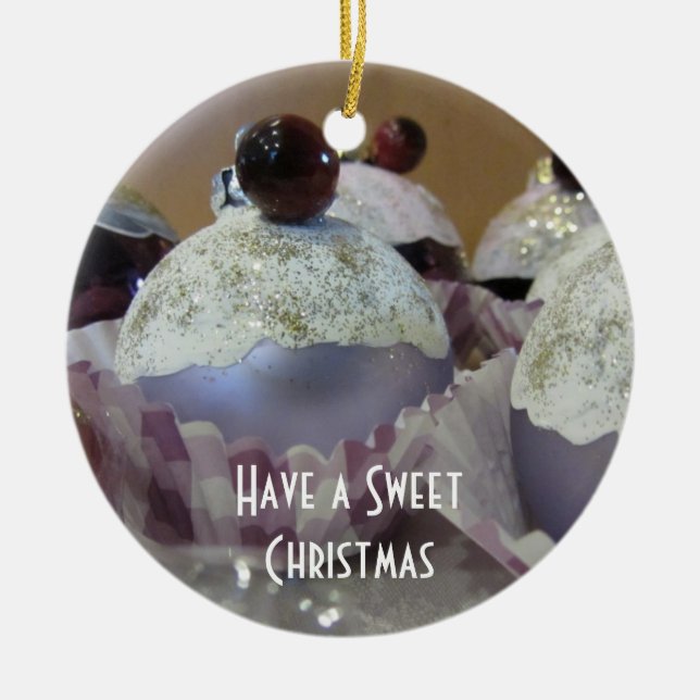 Adorno De Cerámica Navidades Fancy (Frente)