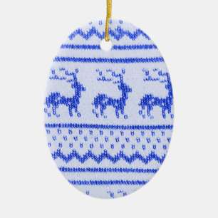 Adorno De Cerámica Navidades feos Patrón de sudoración