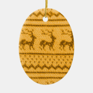 Adorno De Cerámica Navidades feos Patrón de sudoración