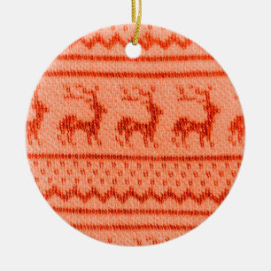 Adorno De Cerámica Navidades feos Patrón de sudoración