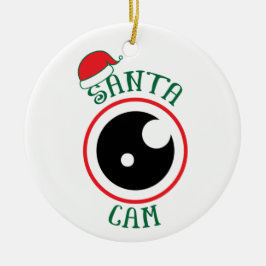 Adorno De Cerámica Navidades festivos modernos de Santa Cam