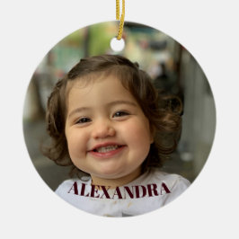 Adorno De Cerámica Navidades Foto Flamingo Santa Hat Tropical