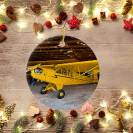 Adorno De Cerámica Navidades fotográficos de aviones de aviación Cer 