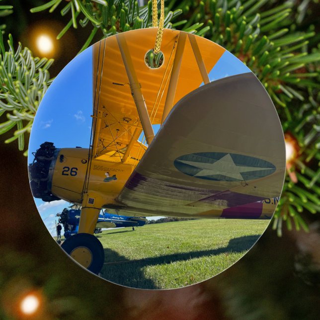Adorno De Cerámica Navidades fotográficos de aviones de aviación Cer  (Subido por el creador)