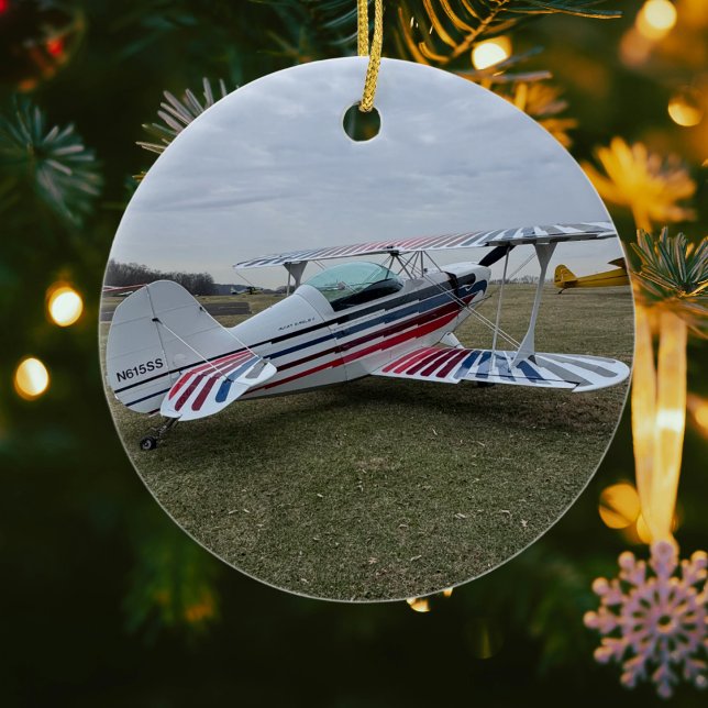 Adorno De Cerámica Navidades fotográficos de aviones de aviación Cer  (Subido por el creador)