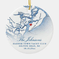 Navidades fotográficos de Hilton Head SC Map Boda