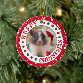 Adorno De Cerámica Navidades fotográficos de la Casa Roja personaliza