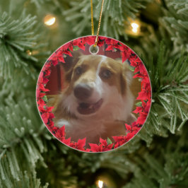 Adorno De Cerámica Navidades fotográficos de mascotas