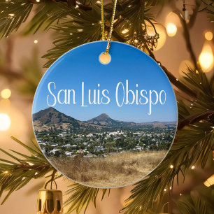 Adorno De Cerámica Navidades fotográficos de San Luis Obispo Terrace