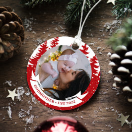 Adorno De Cerámica Navidades fotográficos establecidos en el año de l